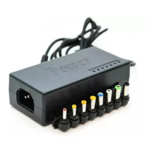 Cargador universal para notebook 96W con 8 puntas intercambiables