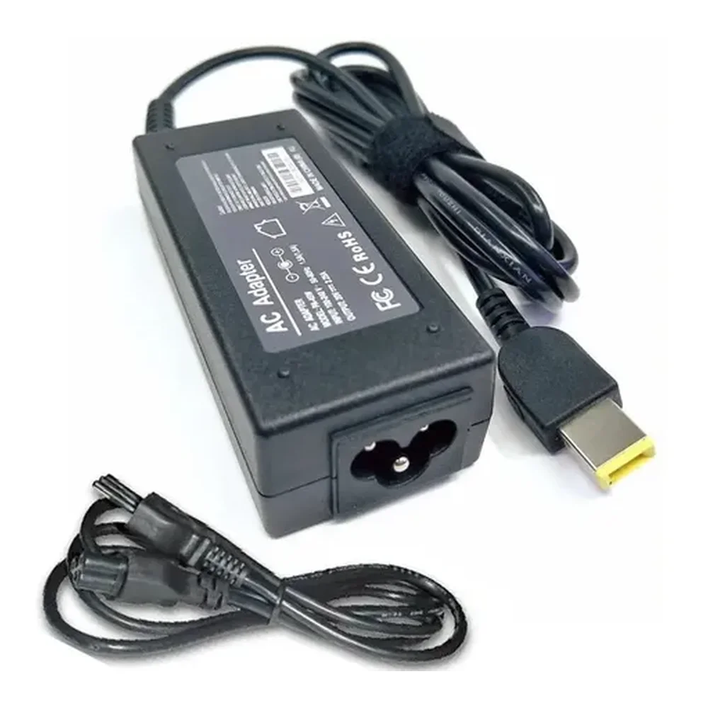 Cargador Lenovo 90W con cable de poder europeo
