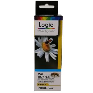 Botella de Tinta Alternativa Epson E-6642 Cyan 70ml Logic