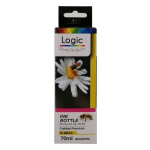 Botella de Tinta Alternativa Epson E-6643 Magenta 70ml Logic