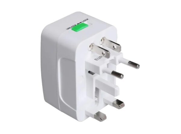 Adaptador Enchufe Universal Viaje - Imagen 3