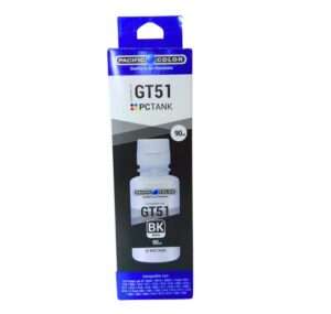 Botella de Tinta Para Hp GT51 Negra