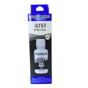 Botella de Tinta Para Hp GT51 Negra
