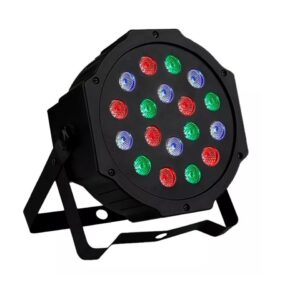 Foco Led Rgb 3X18 Dmx