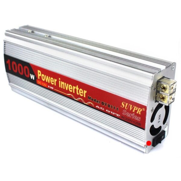 Inversor de Voltaje 12v-220v 1000w.