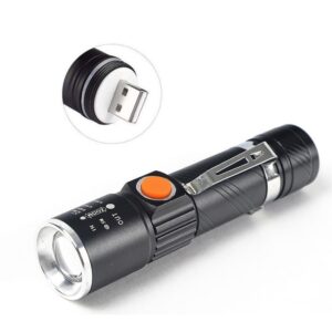 Linterna Led Recargable Usb 1800Lm