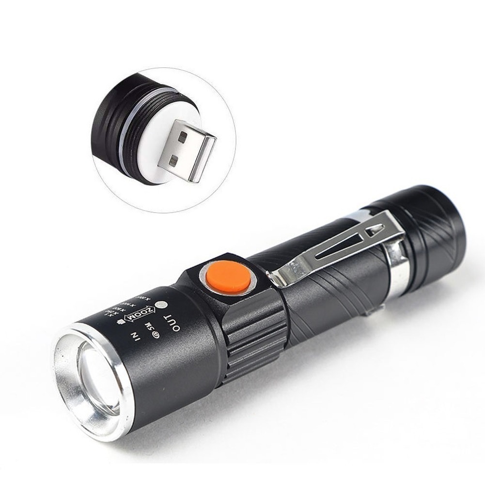 Linterna Led Recargable Usb 1800Lm – imeXtec