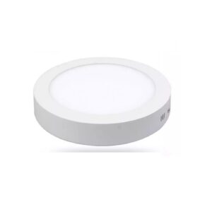 Panel Led 18w Redondo Sobrepuesto Frio