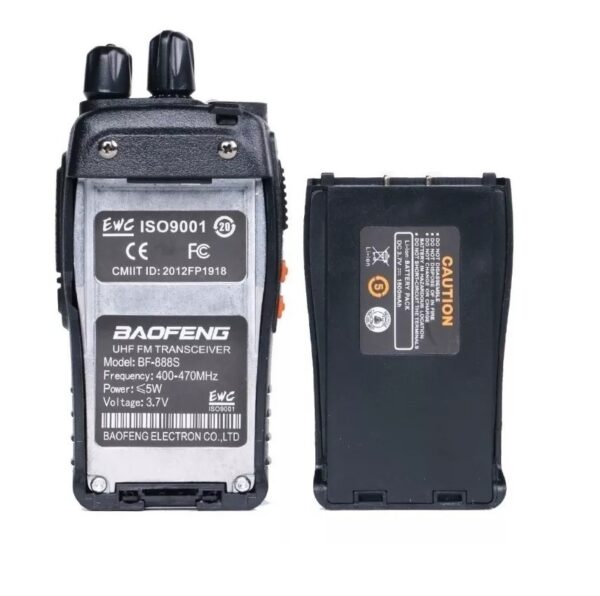 Set 2 Radios Baofeng 888S Uhf - Imagen 3