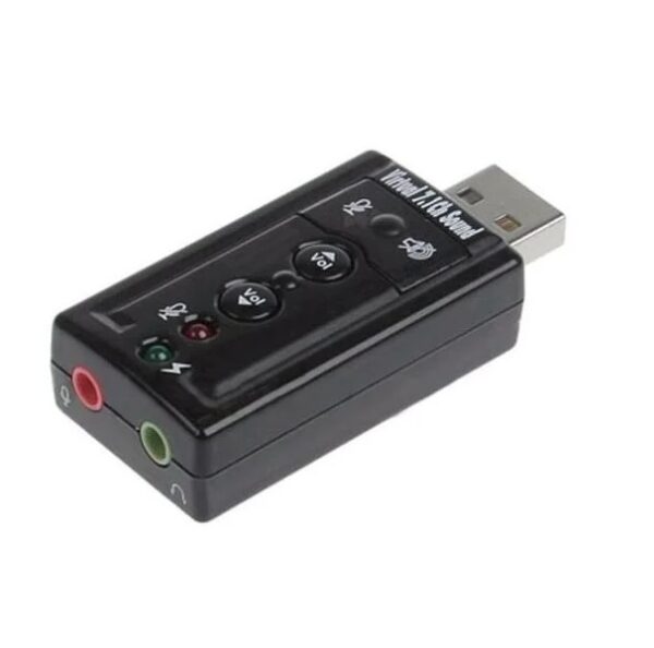 Tarjeta Sonido USB 7.1