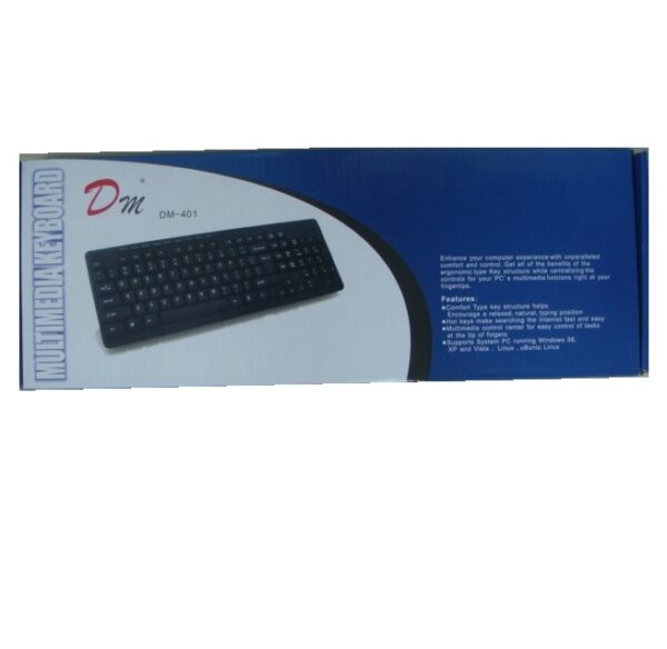 Teclado Usb Modelo Dm-401 - Imagen 2