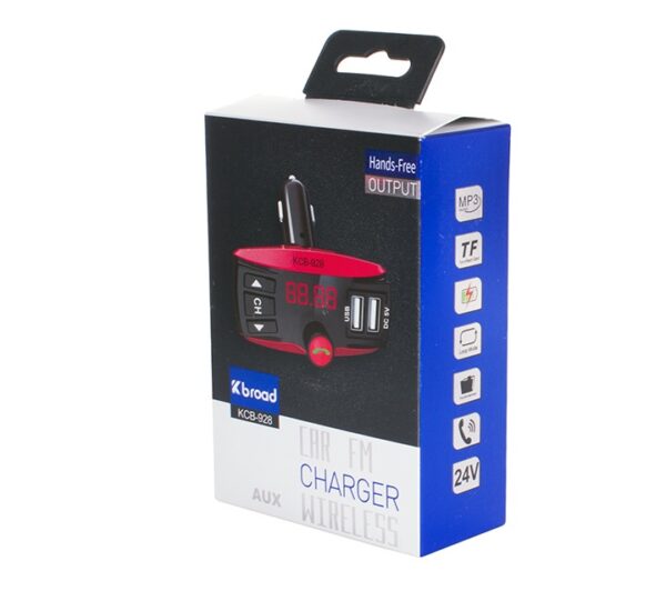 Transmisor Fm Bluetooth KCB-928 - Imagen 4