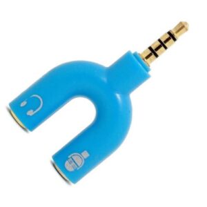 Adaptador Plug 3.5mm M A 2 3.5mm H Mic/Audif