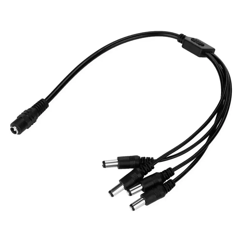 Conectores machos del cable splitter DC 4 salidas en Talca - Imextec