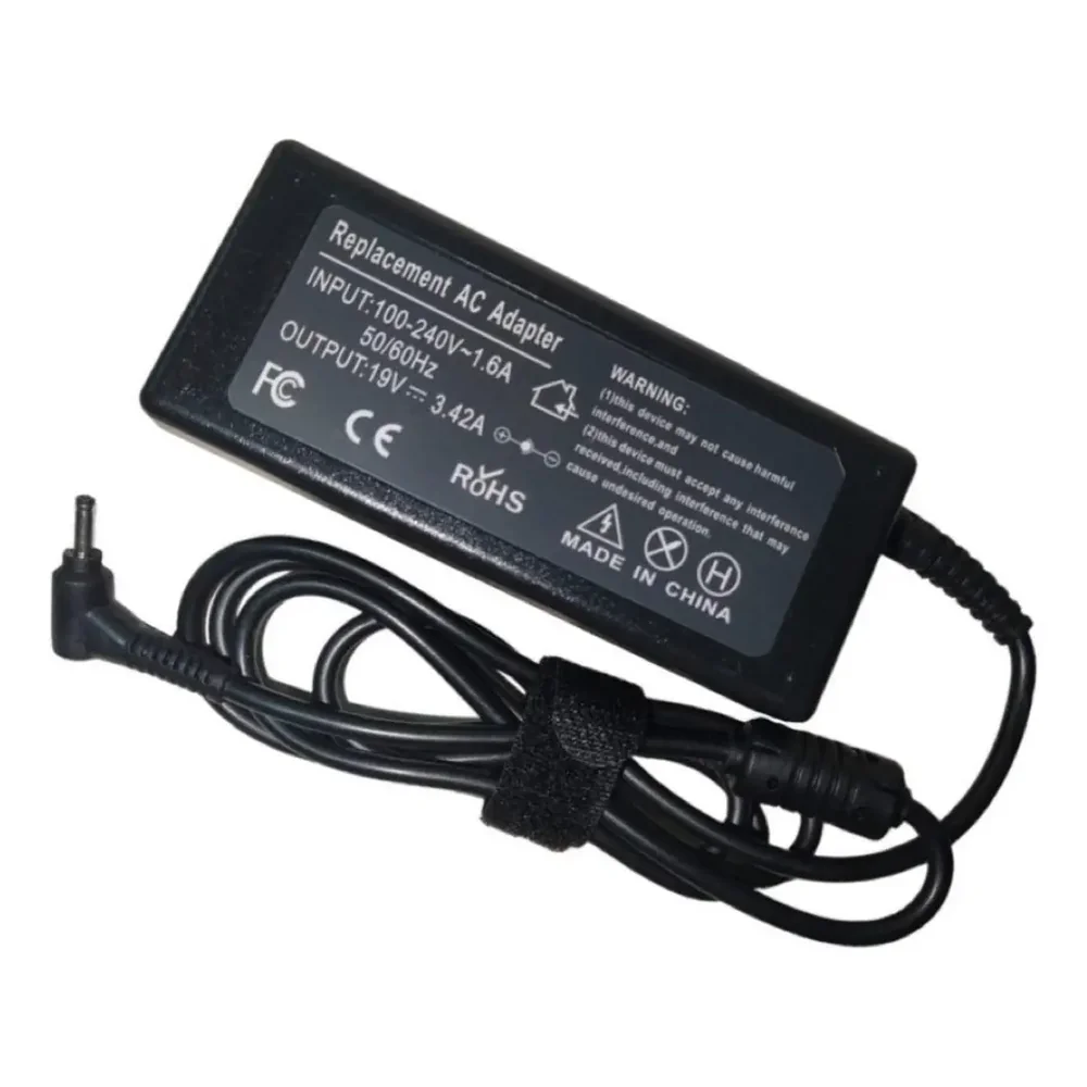 Cargador Para Acer 19V 3.42A 65W Conector 3.0x1.0mm - Imagen 2