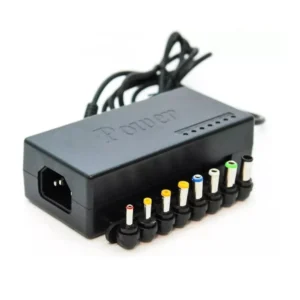 Cargador universal para notebook 96W con 8 puntas intercambiables