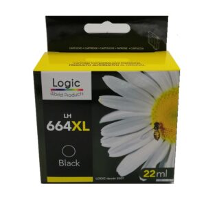 Tinta Para Hp 664 XL 2.0 Negra Logic