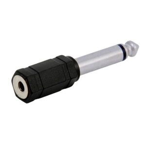 Adaptador Plug 3.5 mm A 6.3 mm Mono