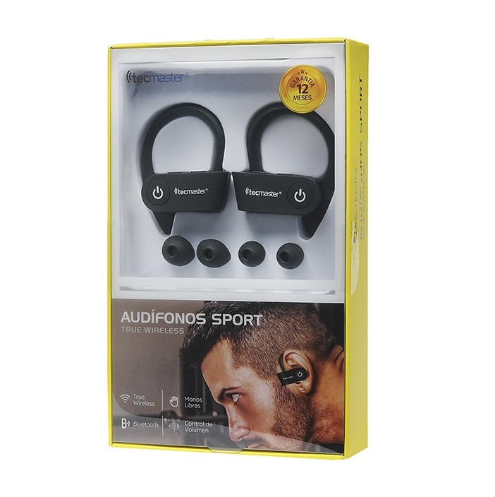 Audifonos Bluetooth Sport True Wireless tecmaster imeXtec
