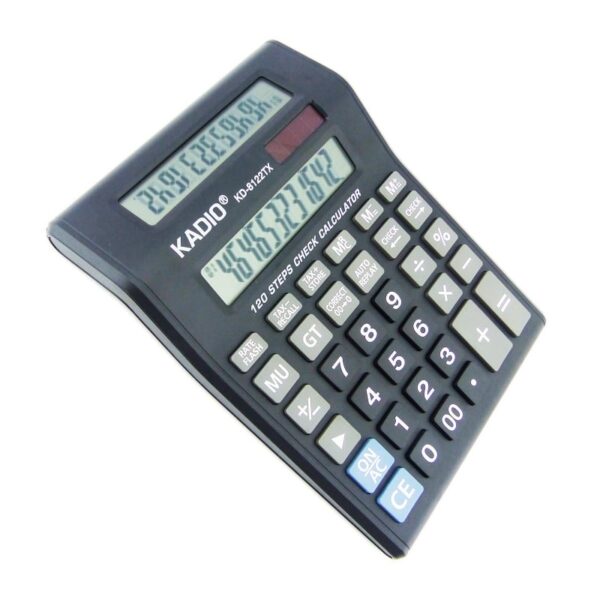 Calculadora Doble Visor Kd-8122 Kadio - Imagen 2