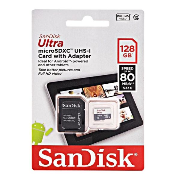 Memoria Micro Sd Sandisk 128 gb