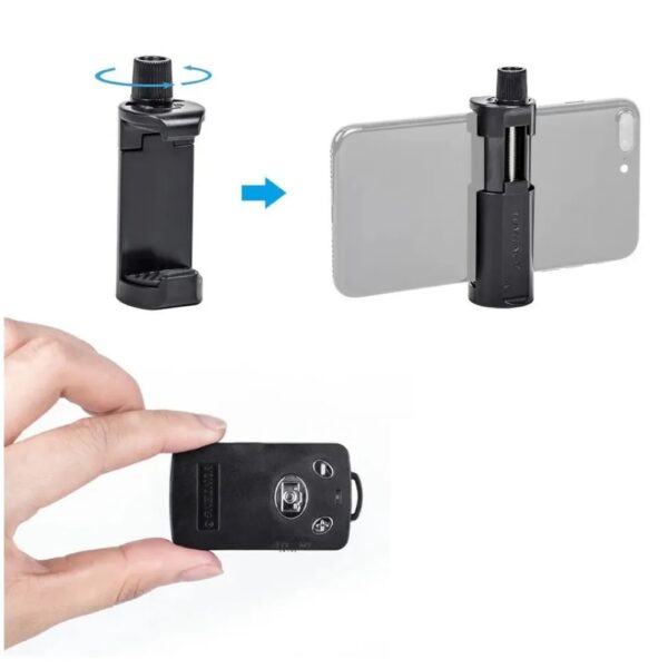 Tripode Con Control Remoto Bluetoot Yunteng Vct-5208 - Imagen 2