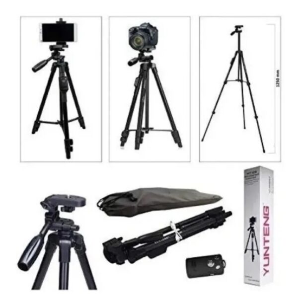 Tripode Con Control Remoto Bluetoot Yunteng Vct-5208 - Imagen 4