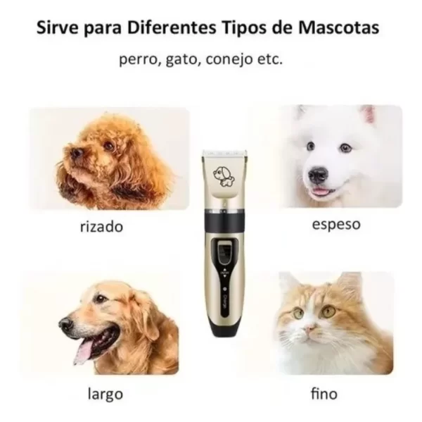 Cortadora de Pelo Para Perros Inalambrica - Imagen 2