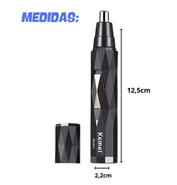 Cortadora de Vellos 2 en 1 Kemei Km-6651