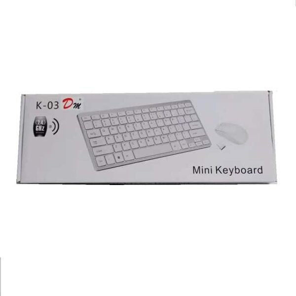 Kit Teclado y Mouse Inalambrico K03 - Imagen 3
