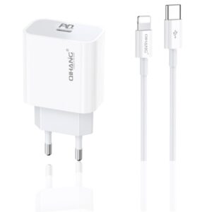Cargador de Celular Tipo C a Lighting 20W Z61 Qihang