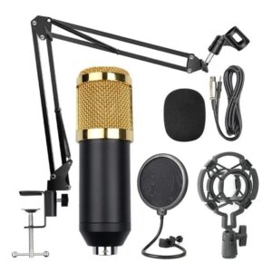 Kit Microfono Condensador Incluye Brazo y Antipop