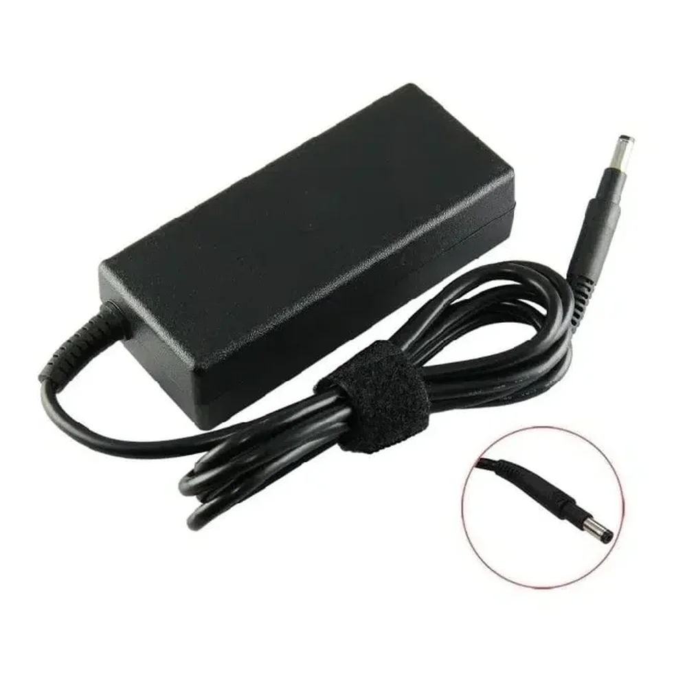 Cargador HP 19.5V 3.33A completo con cable y conector Sleekbook