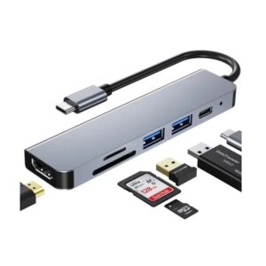 Hub Usb Tipo C 1 en 6