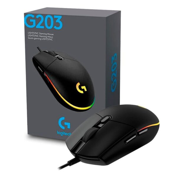 Mouse Gamer G203 Negro Logitech - Imagen 2