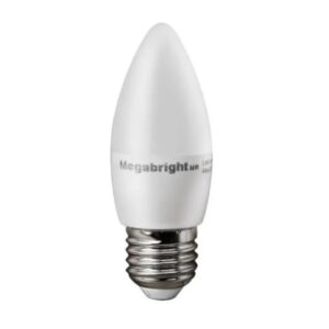 Ampolleta 5w Tipo Vela E27 Luz Fria Megabright