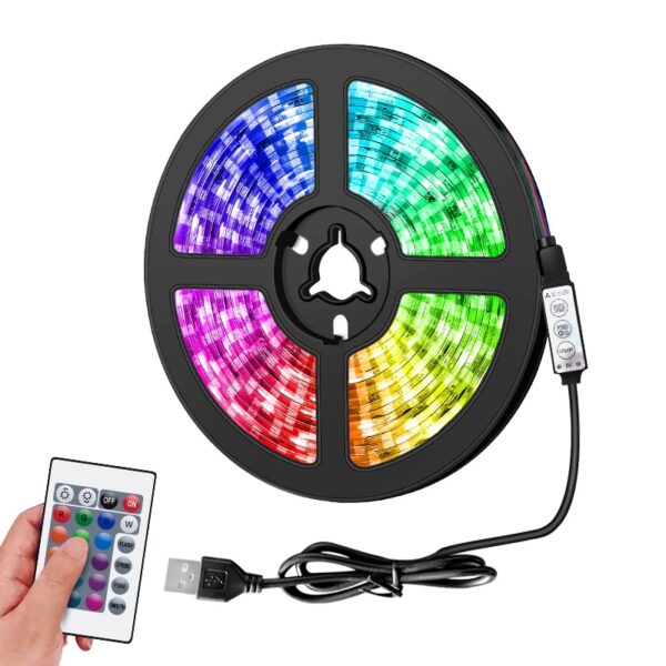 Cinta Led Usb  Rgb 3 Mts