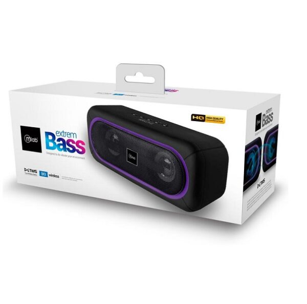 Parlante Bluetooth Mlab Extrem Bass - Imagen 3