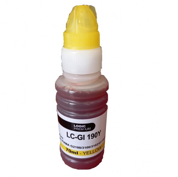 Botella de Tinta Para Canon 70ml Gi-190Y - Imagen 2