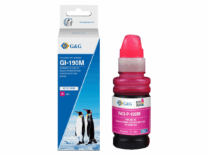 Botella de Tinta Para Canon Gi-190 Magenta GyG