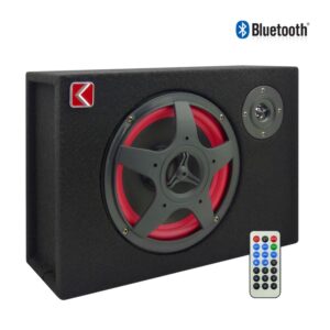 Subwoofer Amplificado De 8? Bluetooth 12/24 V