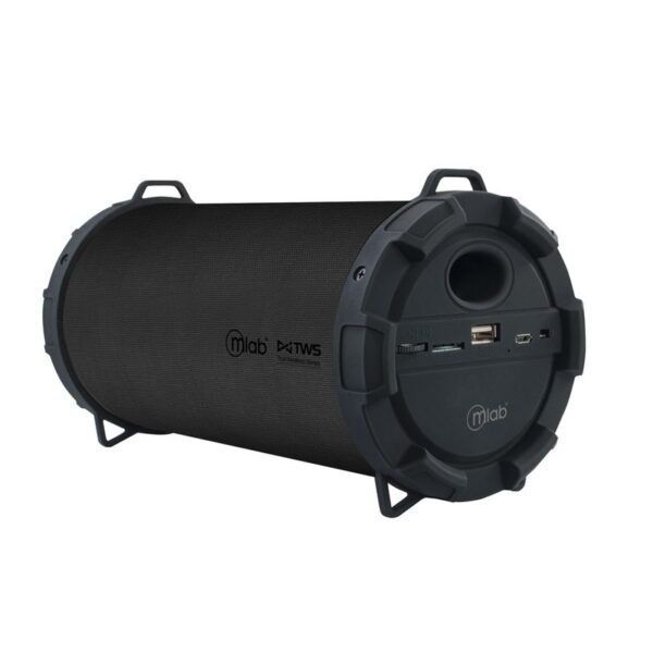 Parlante Mini Zuka Boombass Black MLAB