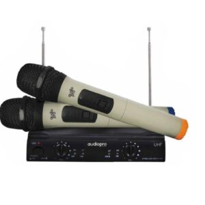 Set Microfonos Inalambricos Uhf AudioPro
