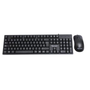 Kit Teclado y Mouse Usb Black Tecmaster TM-100511