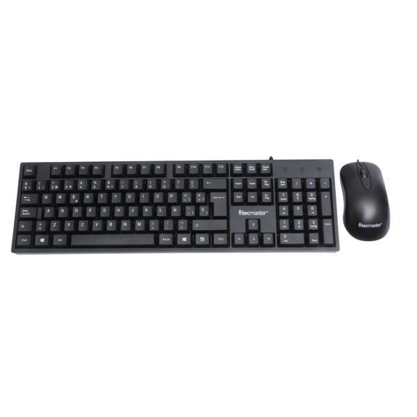 Kit Teclado y Mouse Usb Black Tecmaster TM-100511