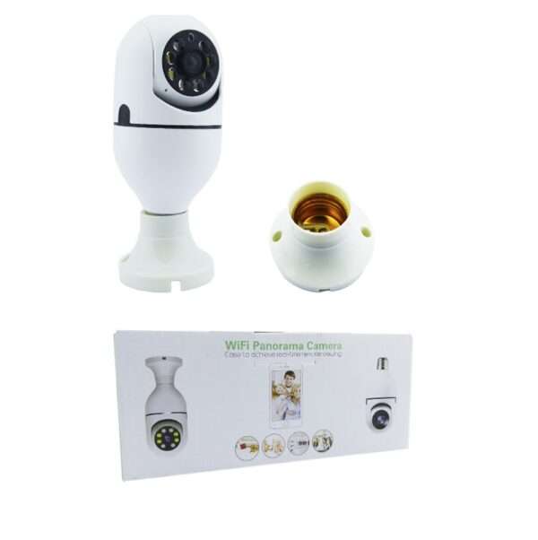 Camara Ip Wifi Tipo Ampolleta - Imagen 2