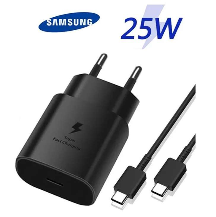 Cargador Super R?pido 25w + Cable Tipo C Samsung – imeXtec