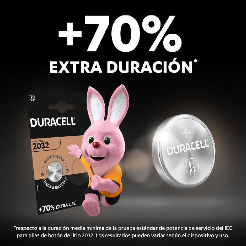 Pila CR2032 Duracell 3V - detalle en Talca - Imextec