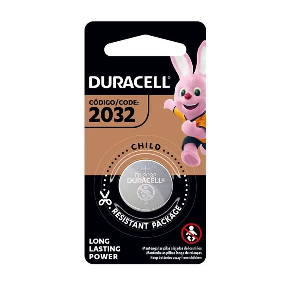 Pila CR2032 Duracell 3V - blister original en Talca - Imextec