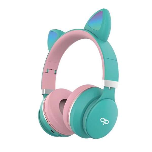 Audifono Cat Headband Bluetooth Con Luz Led AudioPro - Imagen 2